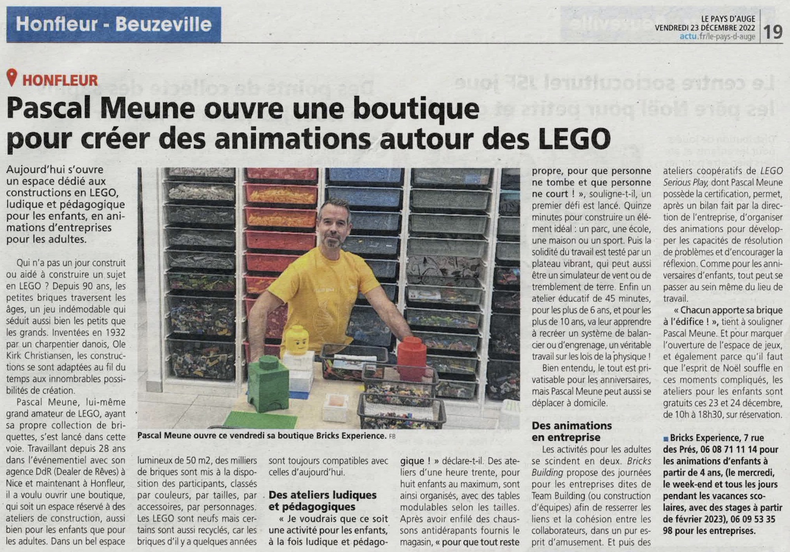Salle de Lego® à HONFLEUR - BRICKS EXPERIENCE